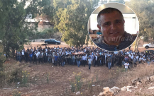  بالصور: جموع غفيرة تشارك بتشييع جثمان اسماعيل زبارقة ضحية إطلاق النار باللد 